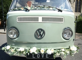 Campervan wedding hire in Chelsea